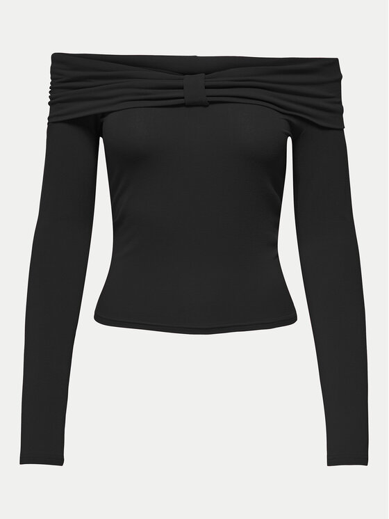 ONLY ONLY Bluse Fayola 15339435 Schwarz Slim Fit
