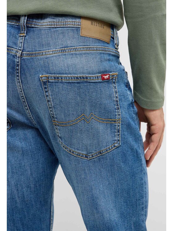 Mustang Mustang Jeansy ORLANDO SLIM Niebieski Slim Fit