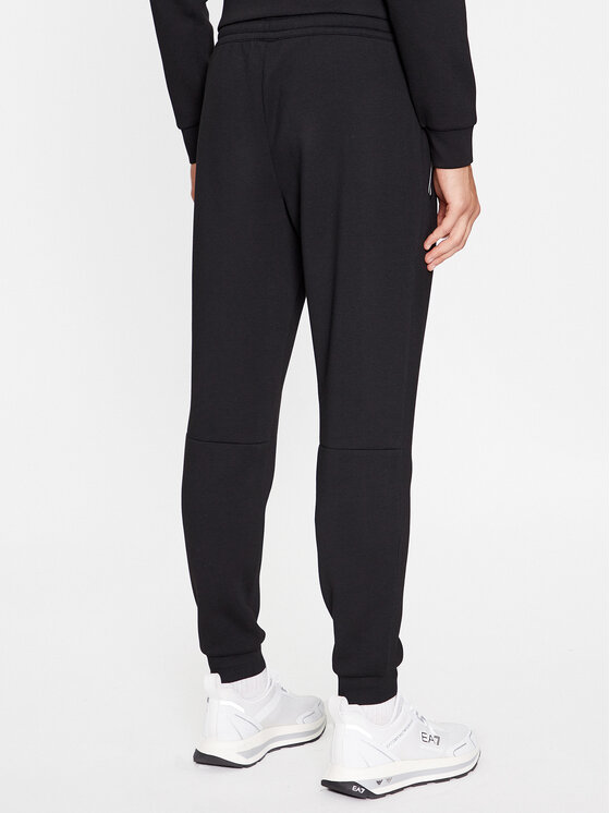 EA7 Emporio Armani EA7 Emporio Armani Donji dio trenerke 8NPP63 PJ4EZ 1200 Crna Regular Fit