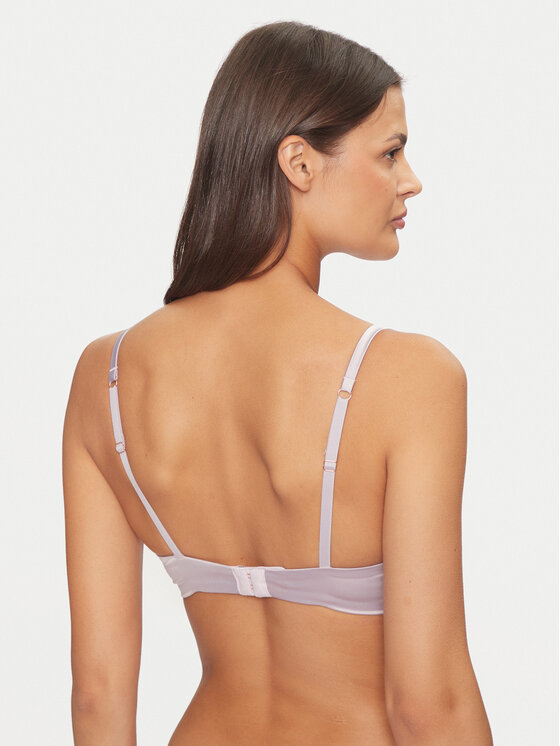 Hunkemöller Hunkemöller Podprsenka s kosticemi Almendra 205522 Fialová