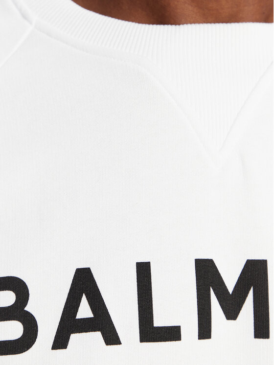 Balmain Balmain Μπλούζα DH1JQ005BB65 Λευκό Regular Fit
