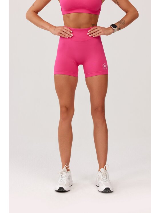 ROUGH RADICAL ROUGH RADICAL Pantaloncini sportivi SEAMLESS GLOW SHORTS Rosa Slim Fit