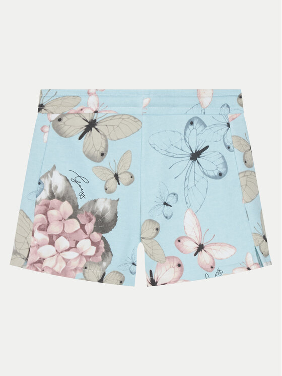 Guess Guess Szorty materiałowe J5RD15 KA6R4 Kolorowy Relaxed Fit