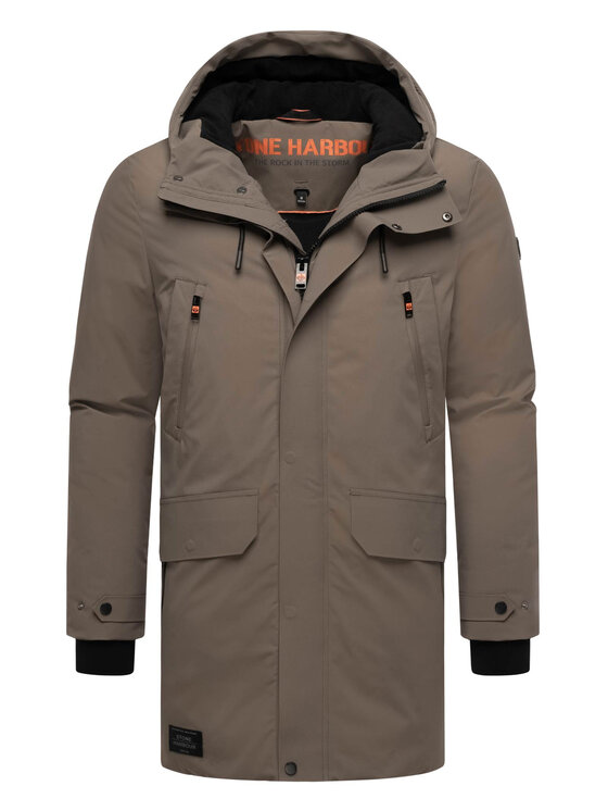 Stone Harbour Stone Harbour Kurtka zimowa Kitraan Brązowy Regular Fit