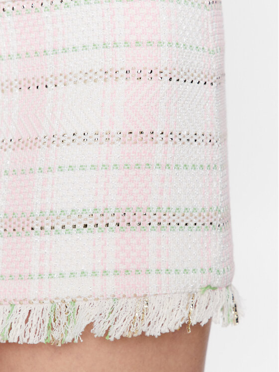 Liu Jo Liu Jo Mini sukňa CA3193 T3374 Ružová Regular Fit