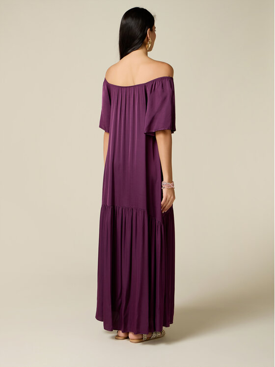 Oltre Oltre Abito da sera 7003J000866N029 Viola Baggy Fit