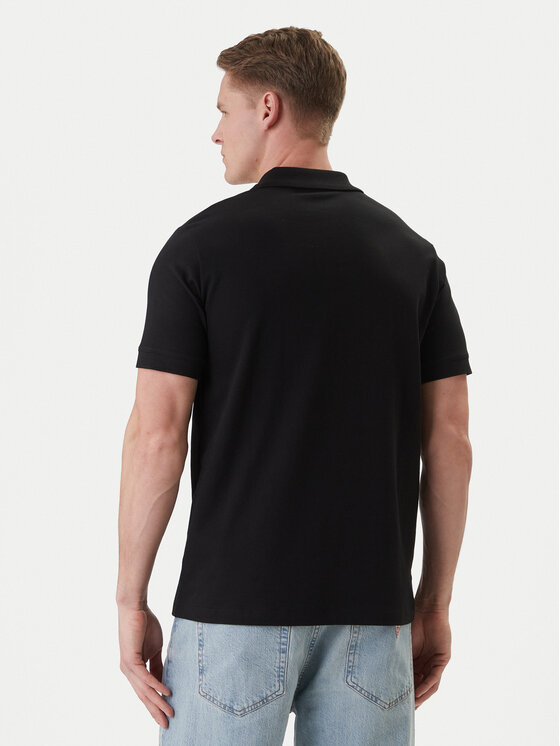 KARL LAGERFELD KARL LAGERFELD Pólóing 745015 562231 Fekete Regular Fit