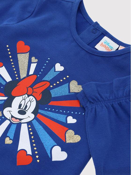 Original Marines Original Marines Bluse Myszka Minnie DCAV1432NF Blau Regular Fit
