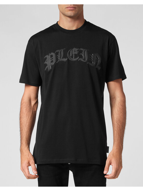 PHILIPP PLEIN PHILIPP PLEIN T-Shirt 301 Czarny Regular Fit