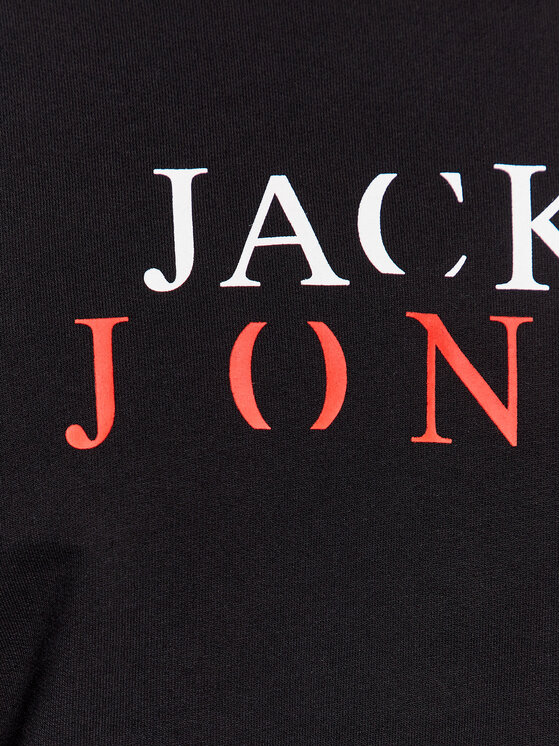 Jack&Jones Jack&Jones Majica dugih rukava 12244404 Crna Standard Fit