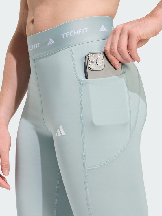 adidas adidas Legginsy 133947 Zielony Regular Fit