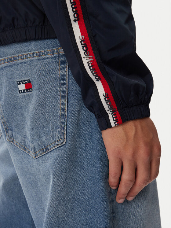 Tommy Jeans Tommy Jeans Μπουφάν μεταβατικό Essential DM0DM23218 Σκούρο μπλε Regular Fit