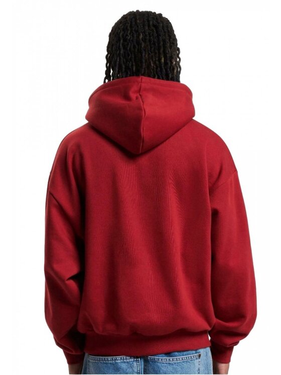Karl Kani Karl Kani Mikina TREKKING OS HOODIE Bordová Regular Fit