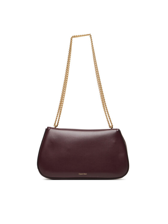 Calvin Klein Calvin Klein Käekott Ck Convertible Chain Medium Bag LV04F3171G Bordoopunane
