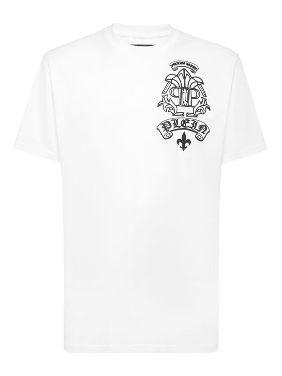 PHILIPP PLEIN PHILIPP PLEIN T-Shirt 24531 Bílá Regular Fit