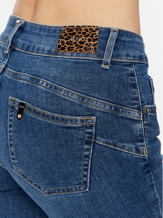 Liu Jo Liu Jo Traperice UF3122 D4448 Plava Skinny Fit