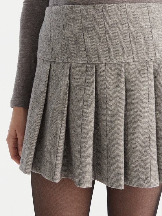 MAX&Co. MAX&Co. Mini sukně Canto 2526106064200 Šedá Regular Fit
