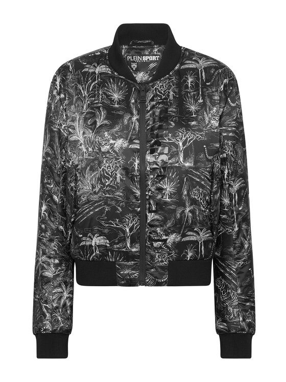 Plein Sport Plein Sport Bomber 14201 Nero Regular Fit