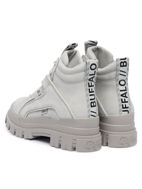 Buffalo Buffalo Schnürschuhe Buffalo Aspha NC Mid 1622603 Grau