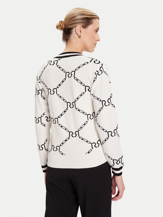 Rinascimento Rinascimento Cardigan CFM0012074003 Bianco Regular Fit