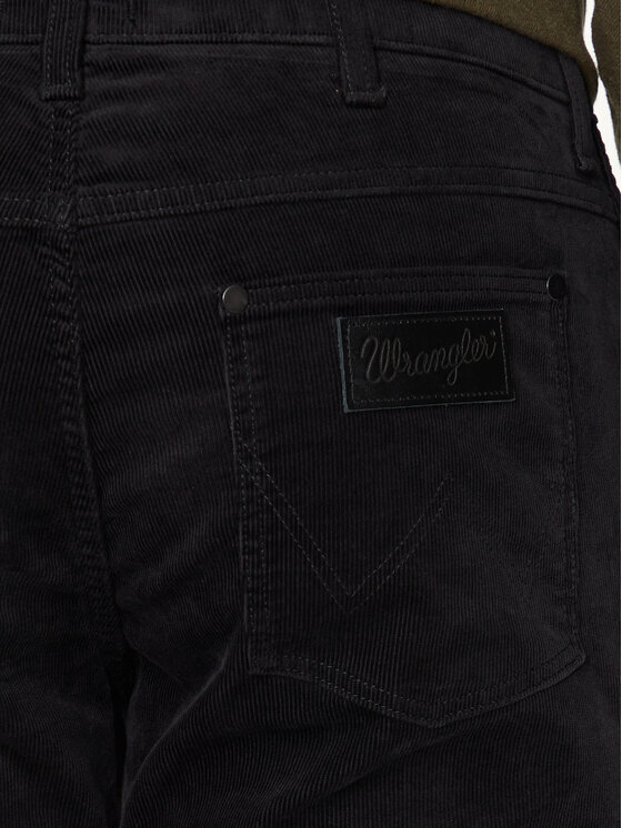 Wrangler Wrangler Дънки Greensboro 112357406 Черен Straight Fit