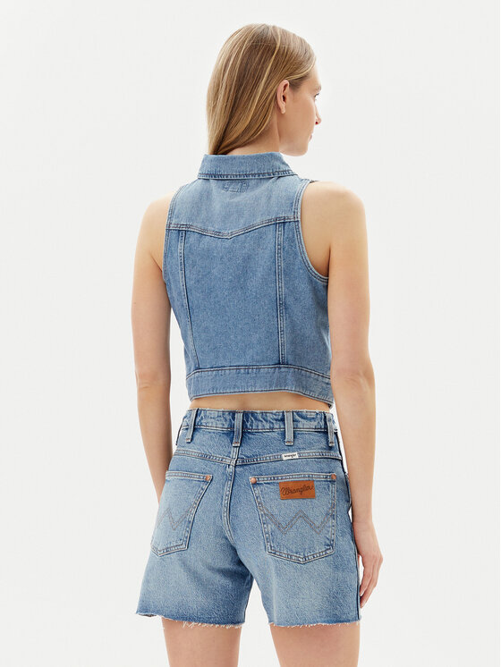 Wrangler Wrangler Liemenė 112362590 Mėlyna Slim Fit
