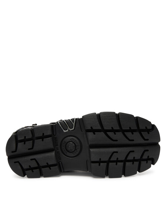 NEW ROCK NEW ROCK Sneakersy M-WALL106NSHLACE-C2 Czarny