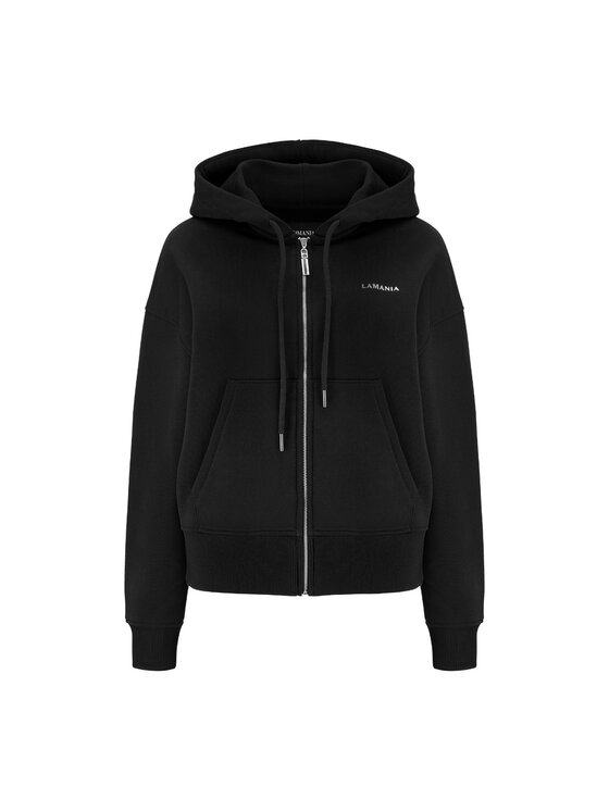 La Mania La Mania Mikina ZIPPY 3 Černá Classic Fit