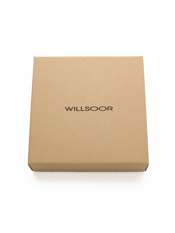 Willsoor Willsoor Pasek Męski 10116 Czarny