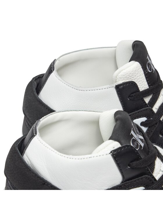 Calvin Klein Jeans Calvin Klein Jeans Сникърси Basket Cupsole High Mix Ml Fad YW0YW01300 Черен