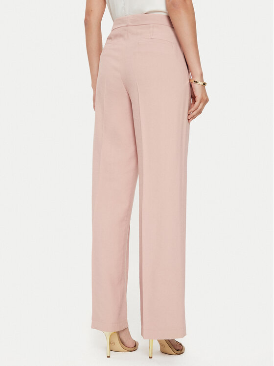 ViCOLO ViCOLO Kalhoty z materiálu TB0049 Růžová Regular Fit