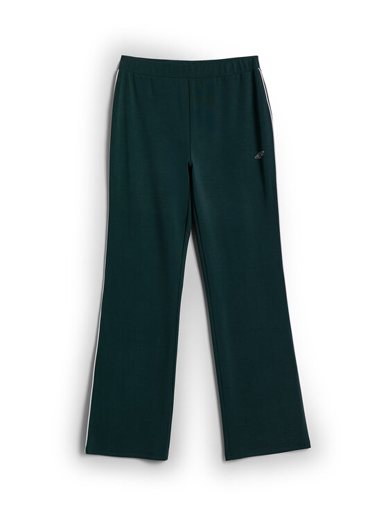 4F 4F Spodnie dresowe COURT SOCIETY Zielony ciemny Slim Fit