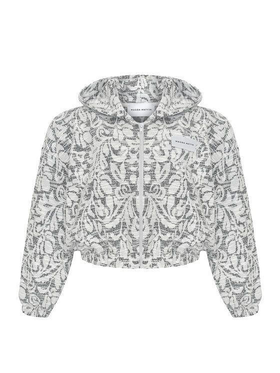 Magda Matyja Magda Matyja Bluza PALAZZO ZIP Szary Oversize
