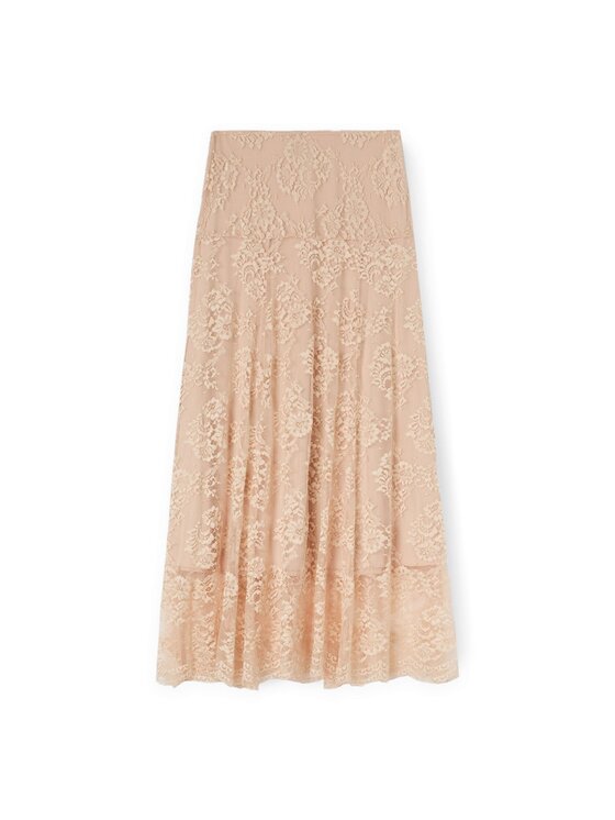 Motivi Motivi Spódnica maxi 1071Q001134N002 Różowy Regular Fit