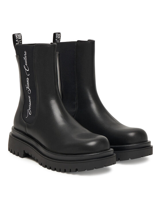 Versace Jeans Couture Versace Jeans Couture Chelsea cipele 79VA3S60 Crna