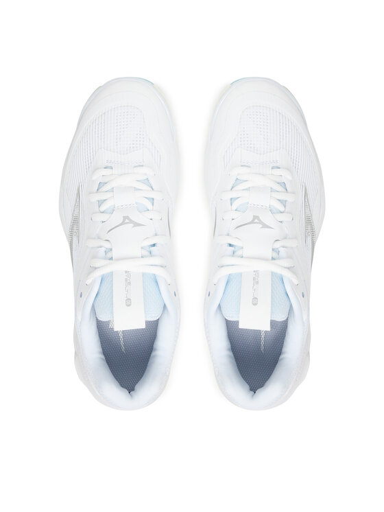 Mizuno Mizuno Scarpe indoor Wave Stealth 6 X1GB2430 Bianco