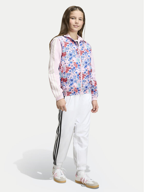 adidas adidas Majica dugih rukava Liberty London KD1759 Ružičasta Regular Fit