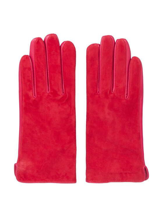 ALLORA BE UNIQUE ALLORA BE UNIQUE Rękawiczki Damskie 100% leather Czerwony