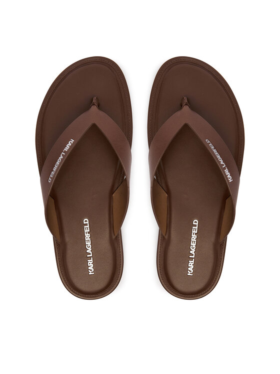 KARL LAGERFELD KARL LAGERFELD Джапанки Kastor IV KL70206C Кафяв