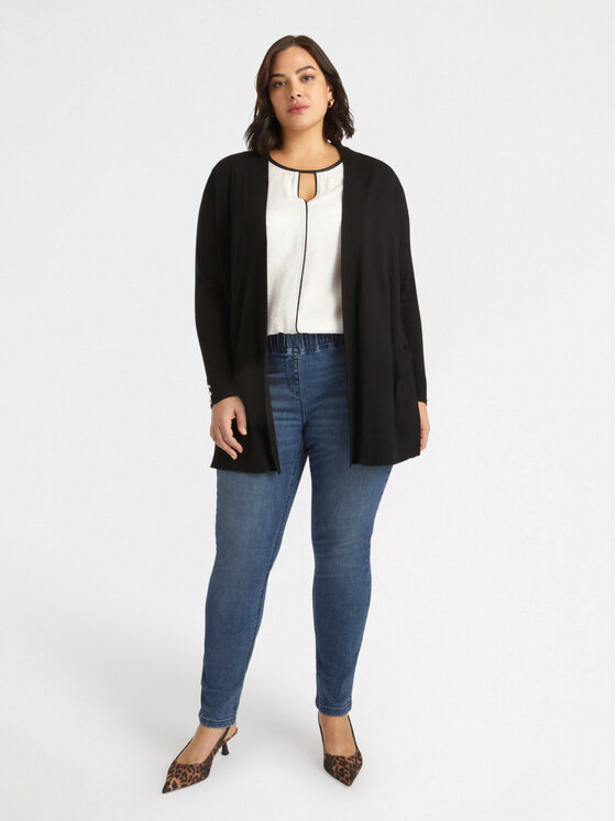 Fiorella Rubino Fiorella Rubino Jeansy P482T504754N024 Turkusowy Skin Fit