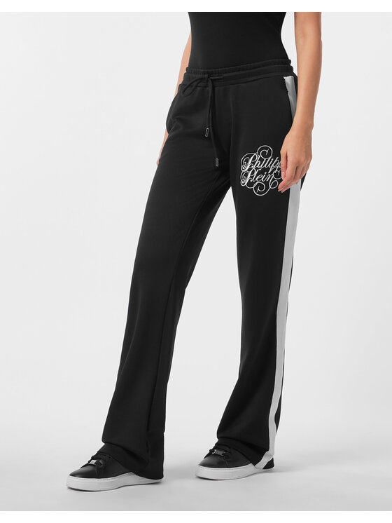 PHILIPP PLEIN PHILIPP PLEIN Teplákové nohavice 27237 Čierna