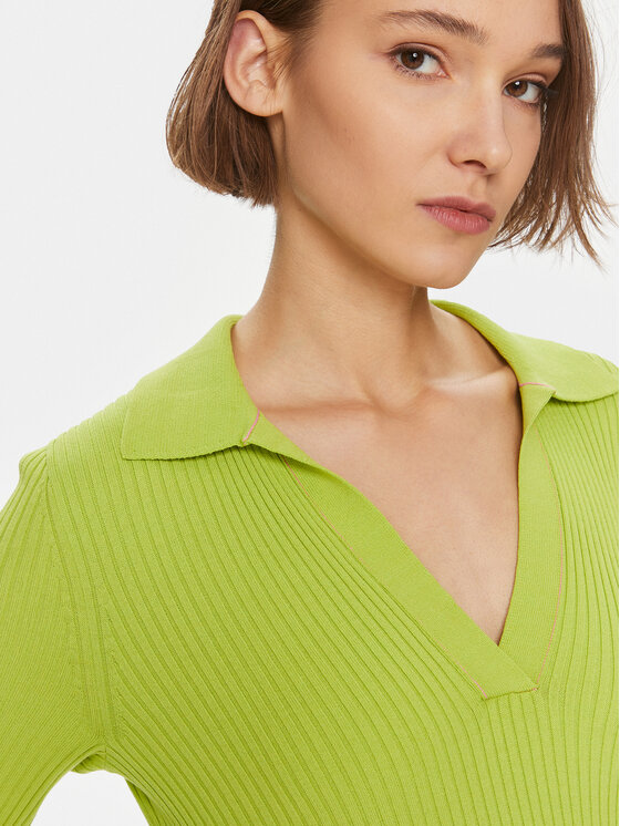 HUGO Hugo Trikotažinė suknelė Sharren 50507922 Žalia Slim Fit