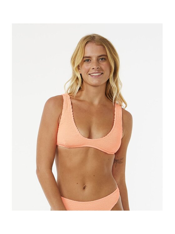 Rip Curl Rip Curl Góra od bikini Sunshine Crop Koralowy