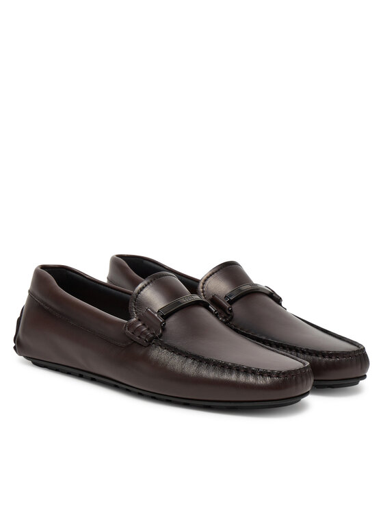 BOSS BOSS Mocassini Noel 50548100 Marrone