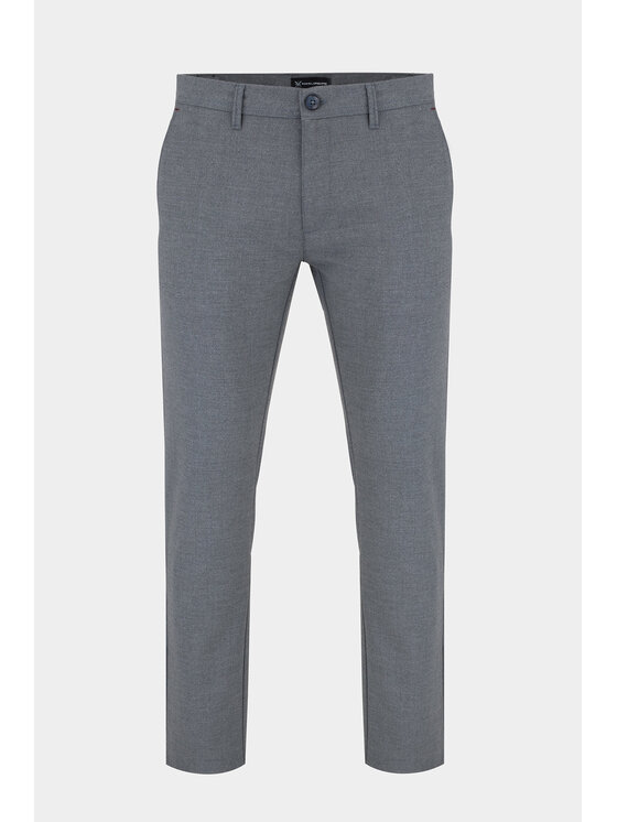 Pako Lorente Pako Lorente Spodnie materiałowe P22SF-WX-002 Szary Slim Fit