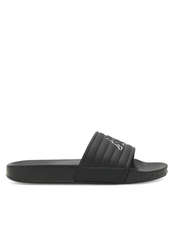 Kappa Kappa Pantoletten Logo Noles 331H2RW-911 Schwarz
