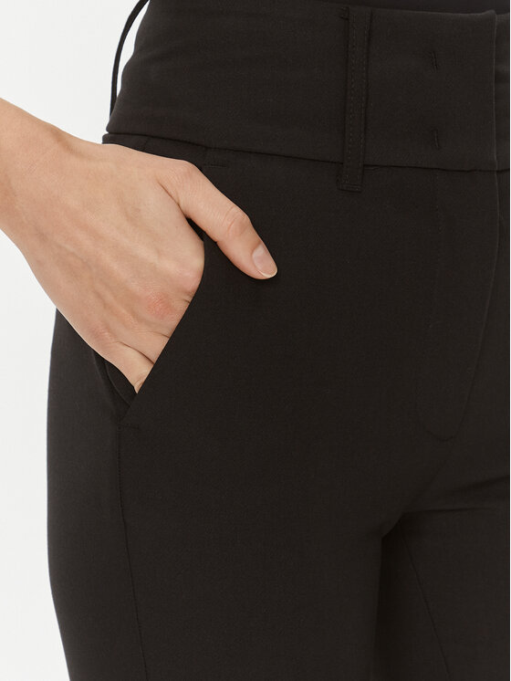 Marciano Guess Marciano Guess Pantaloni di tessuto Shelly 3BGB28 7046A Nero Regular Fit