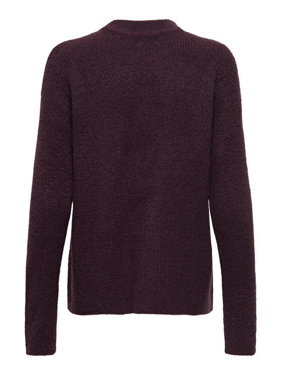 ONLY ONLY Sweter Camilla 15277080 Fioletowy Regular Fit