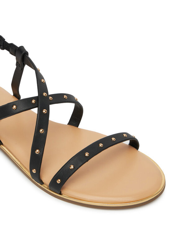 ONLY Shoes ONLY Shoes Sandále Onlmari-4 Pu Studs 15342339 Čierna
