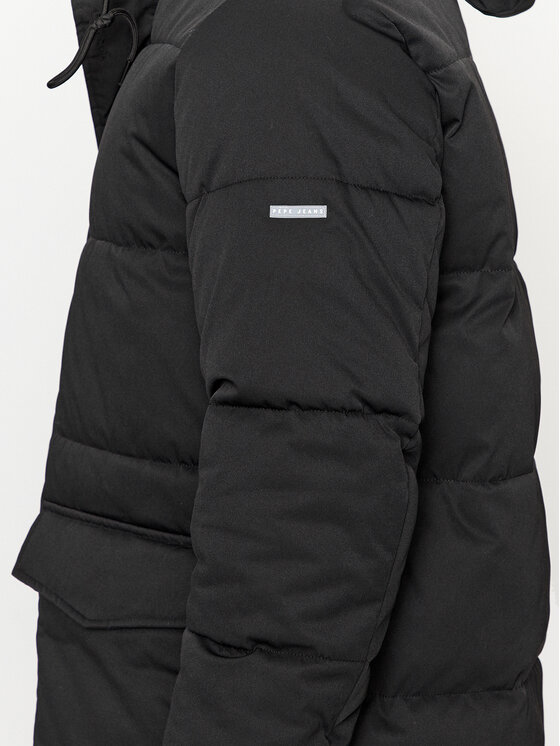 Pepe Jeans Pepe Jeans Geacă de iarnă Brad PM402846 Negru Regular Fit